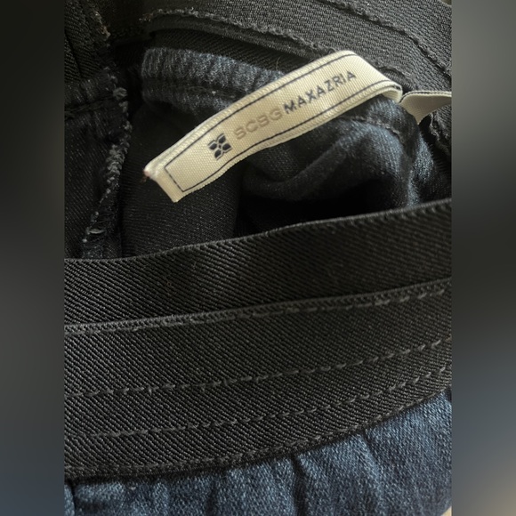 BCBG MaxAzria Jeggings Dark Denim Fitted Jeans Skinny Pants Leggings Stretch Y2K - Picture 5 of 11